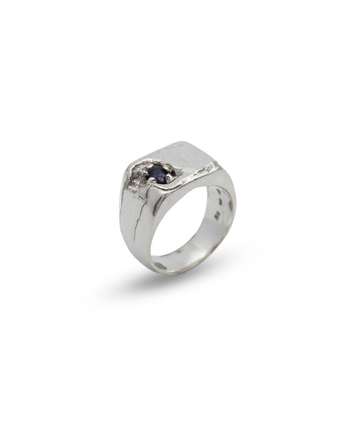 Loud Lord Blue Sapphire Ring