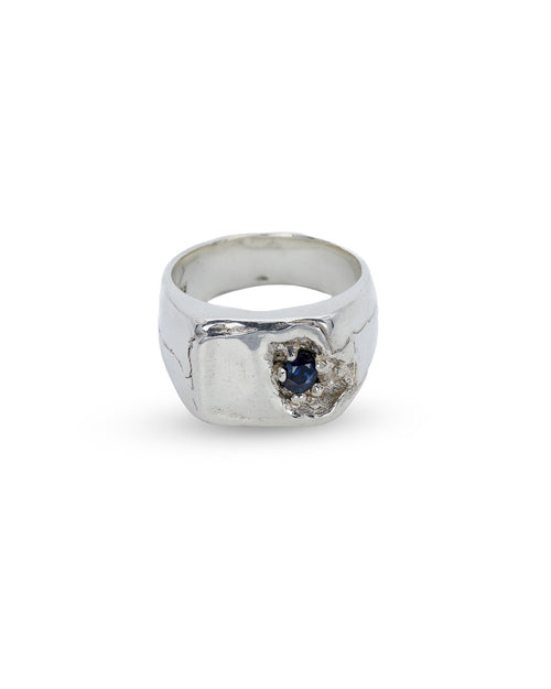 Loud Lord Blue Sapphire Ring