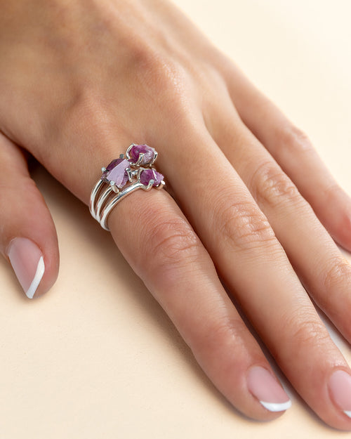 Red Ruby Band Ring