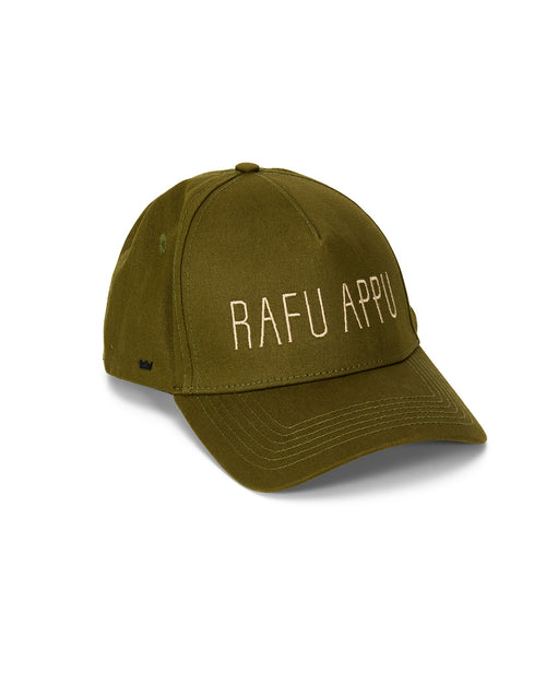 Baseball Cap Olive Green RAFU APPU