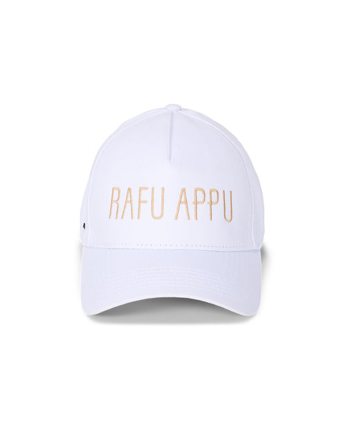 Baseball Cap White RAFU APPU